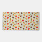 ファーストフードのパターン2 デスクマット (正面)