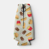 ファーストフードのパターン2 ボトルクーラー (裏面)