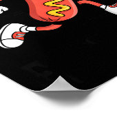 ファーストフードのユーモアあるパンは、運動してる時、走ったり、ジョギングしてる時に言うと面白いね。 ポスター (角)