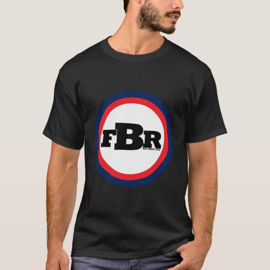 ファーストブラック共和国1804 Fbrビッグサークル Tシャツ (正面)