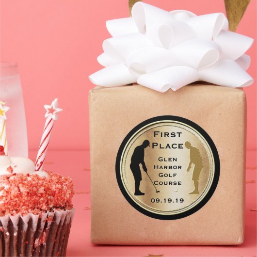 ファーストプレイスゴルフシール ラウンドシール (パーティー)