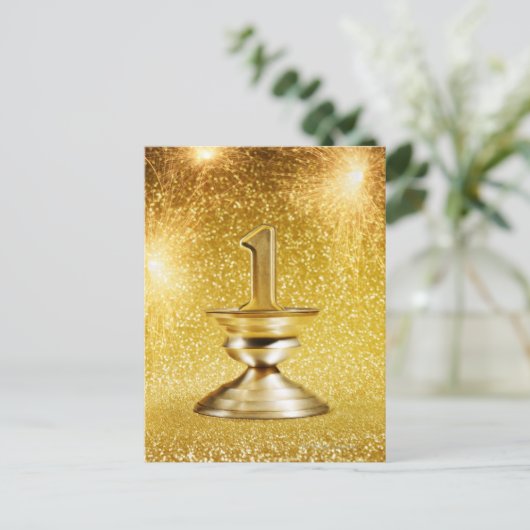 ファーストプレイストロフィー ポストカード (スタンド正面)