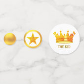 ファーストベビーバースデーパーティー&ゴールデンスター コンフェッティ (正面)