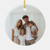 ファーストホリデーズニューハウスオレンジブラウンジンガムボホ セラミックオーナメント (裏面)