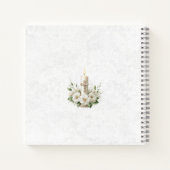 ファーストホリーコミュニオンゲストブック ノートブック (裏面)