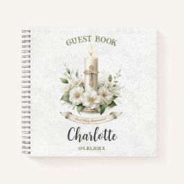 ファーストホリーコミュニオンゲストブック ノートブック