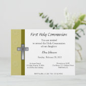 ファーストホリーコミュニオン招待状 招待状 (スタンド正面)