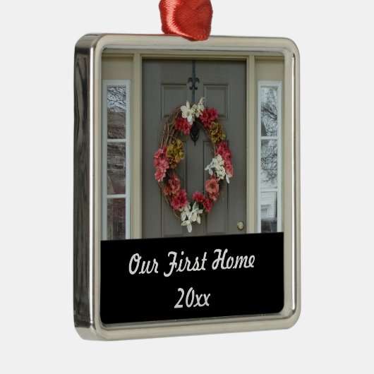 ファーストホームニューハウスフォトオーナメント メタルオーナメント (右)
