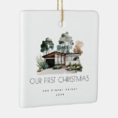 ファーストホームミッドセンチュリーモダンクリスマスオーナメント セラミックオーナメント (右)
