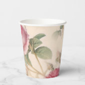 ファーストホーリーカスタムコミューン金ゴールドカラーバラ 紙コップ (裏面)