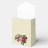 ファーストホーリーコミュニオンクロスバラベージュ色レースデザイン フェイバーボックス (オープン)