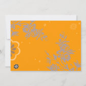 ファーストホーリーコミュニオンチャリスドーヴ招待状金ゴールド 招待状 (裏面)