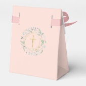 ファーストホーリーコミューニオングリーンリーガーランド赤面ピンク フェイバーボックス (裏面サイド)