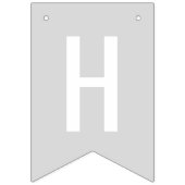 ファーストホーリーコミューニオンピンクグレーガールお祝い バンティングフラッグ (第2の旗)