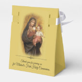 ファーストホーリーコミューニオンヴァージンメアリーユーチャーリスト フェイバーボックス (裏面サイド)