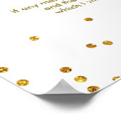 ファーストホーリーコミューニオン《キリスト教》洗礼式や命名式ピーチパーティーサイン ポスター (角)