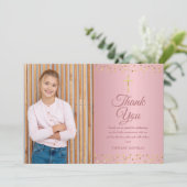 ファーストホーリーコミューンバラ金ゴールドハート サンキューカード (スタンド正面)