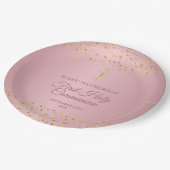 ファーストホーリーコミューンバラ金ゴールドハート ペーパープレート (アングル)