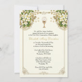 ファーストホーリーコミューンフローラ招待状 招待状 (裏面)