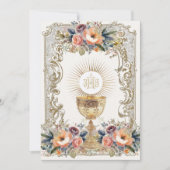 ファーストホーリーコミューンフローラ招待状 招待状 (正面)