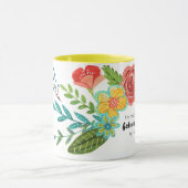 ファーストホーリーコミューン名前をカスタムするフローラ |マグカップ マグカップ (中央)