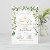 ファーストホーリーコミューン招待状ボーイ 招待状 (スタンド正面)