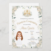 ファーストホーリーコムニオン招待状 招待状 (正面/裏面)