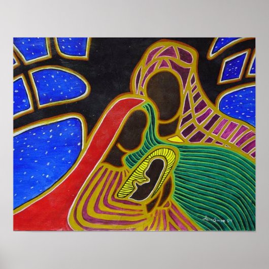 ファーストホーリーファミリープリント ポスター (正面)