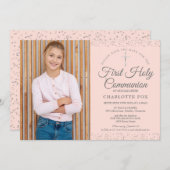 ファーストホーリー赤面ピンクスターダスト写真 セーブザデート (正面/裏面)