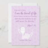 ファーストホーリーCCガールフラットサンキューカード サンキューカード (裏面)