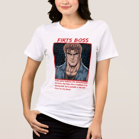 ファーストボス トライブレンドTシャツ (正面)
