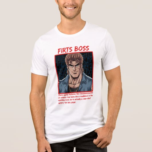 ファーストボス トライブレンドTシャツ (正面)