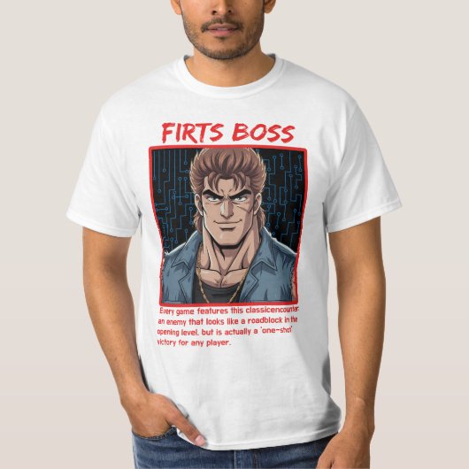 ファーストボス Tシャツ (正面)