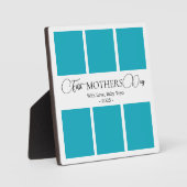 ファーストミニマルマザーズデイ写真コラージュ フォトプラーク (正面)