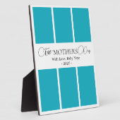 ファーストミニマルマザーズデイ写真コラージュ フォトプラーク (側面)