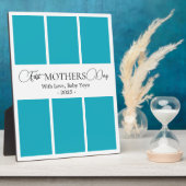 ファーストミニマルマザーズデイ写真コラージュ フォトプラーク (側面)