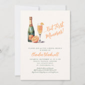 ファーストミモサシャンパーニュブライダルシャワー 招待状 (正面)