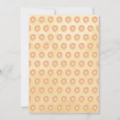 ファーストミモサシャンパーニュブライダルシャワー 招待状 (裏面)