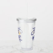 ファーストメイトメイド・オブ・オーナー（花嫁付き添い人）沿岸 アクリルタンブラー (右)