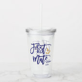 ファーストメイト・オブ・オナー 海岸 アクリルタンブラー (正面)