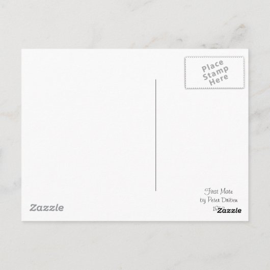 ファーストメイトby Peter Driben 1953 ポストカード (裏面)