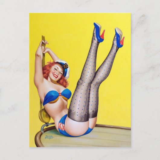 ファーストメイトby Peter Driben 1953 ポストカード (正面)