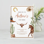 ファーストモダンロデオサザンカウボーイ誕生日 招待状 (スタンド正面)