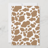 ファーストモダンロデオサザンカウボーイ誕生日 招待状 (裏面)