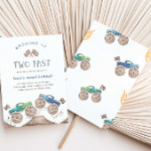 ファーストモンスタートラック2回目の誕生日パーティー 招待状