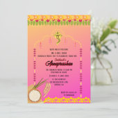 ファーストライスアナンパラシャンインディアン招待状 招待状 (スタンド正面)