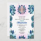 ファーストライスアナンパラシャン"インディアンピーコック招待状 招待状 (正面)