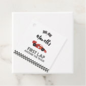 ファーストラップのまわりにザトラック誕生日 フェイバータグ (インサイチュ)