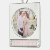 ファーストラブホリデーオーナメント シルバープレートバナーオーナメント (左)