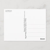 「ファーストレインで」 ポストカード (裏面)